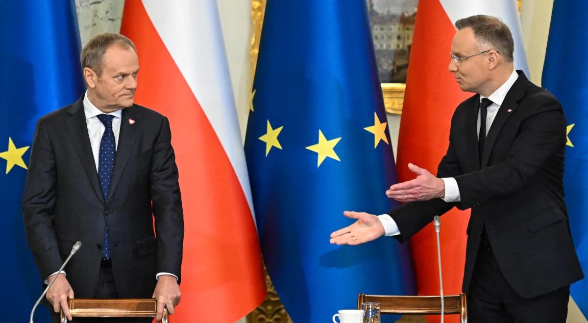 Spotkanie prezydenta z premierem w sprawach bezpieczeństwa i UE. Andrzej Duda ponowił zaproszenie