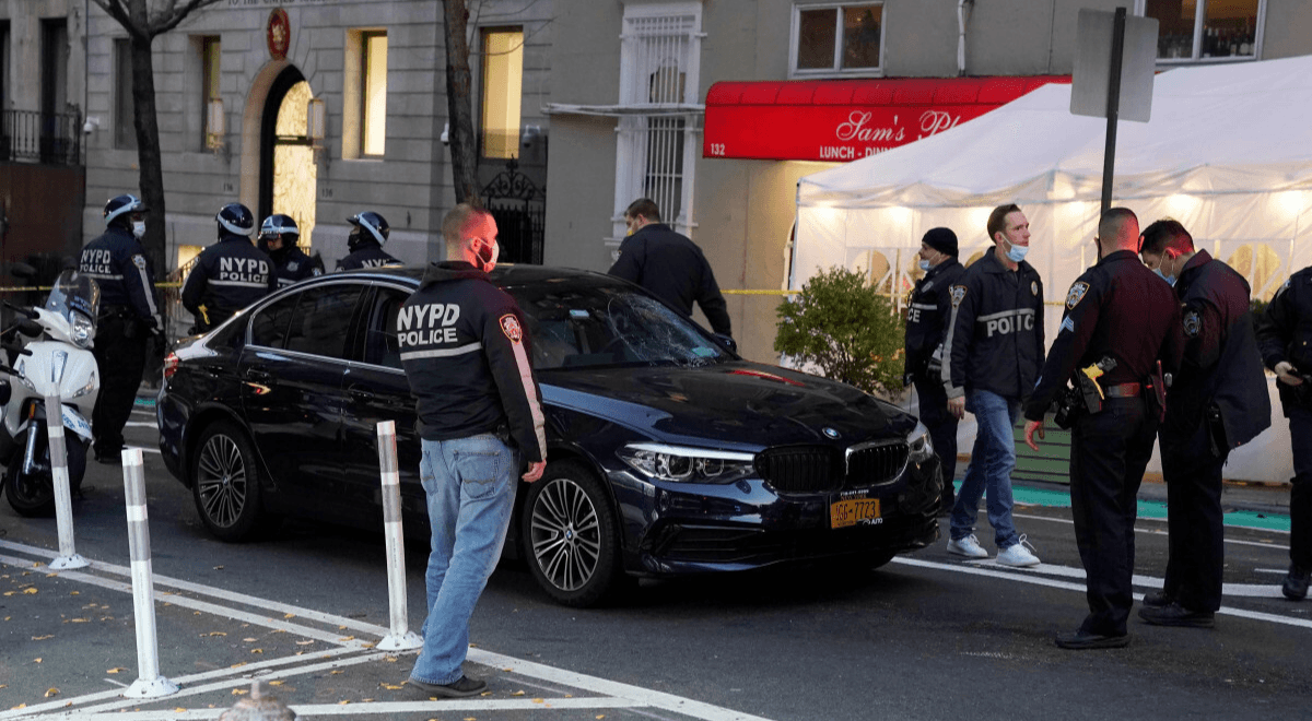Samochód wjechał w grupę demonstrantów w Nowym Jorku. Są ranni