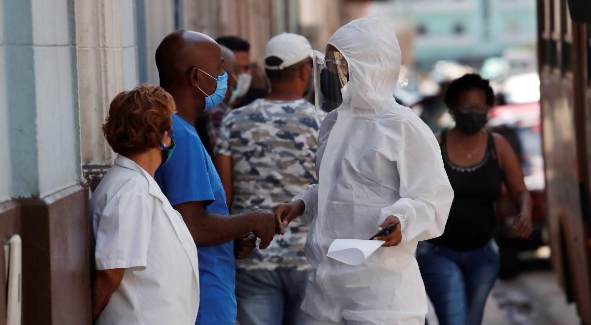 Gwałtowny wzrost zakażeń COVID-19 na Kubie. W szpitalach brakuje miejsc i tlenu dla chorych