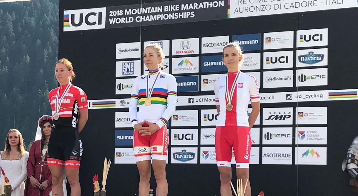 MŚ w maratonie MTB: Maja Włoszczowska na podium. Polka zdobyła brązowy medal