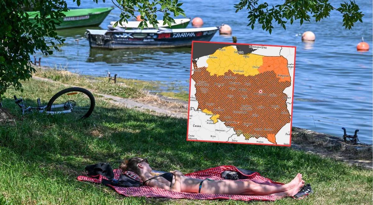 Do Polski wróciły piekielne upały. Alerty dla większości kraju, będzie aż 35 stopni