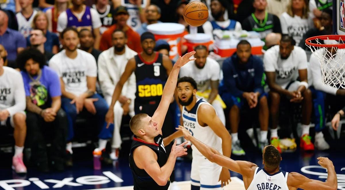 NBA. Nuggets i Knicks bliżej awansu. Nikola Jokić i Jalen Brunson nie zawiedli