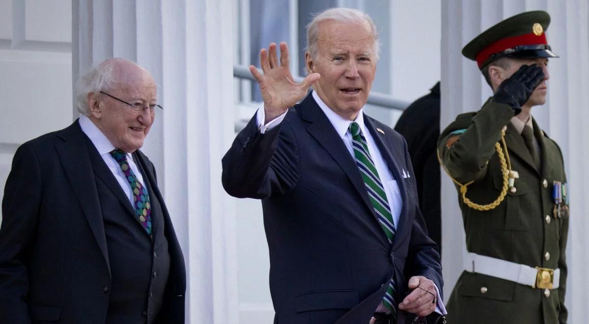 Prezydent Joe Biden w Irlandii: pokój powinien być tym, co nas prowadzi