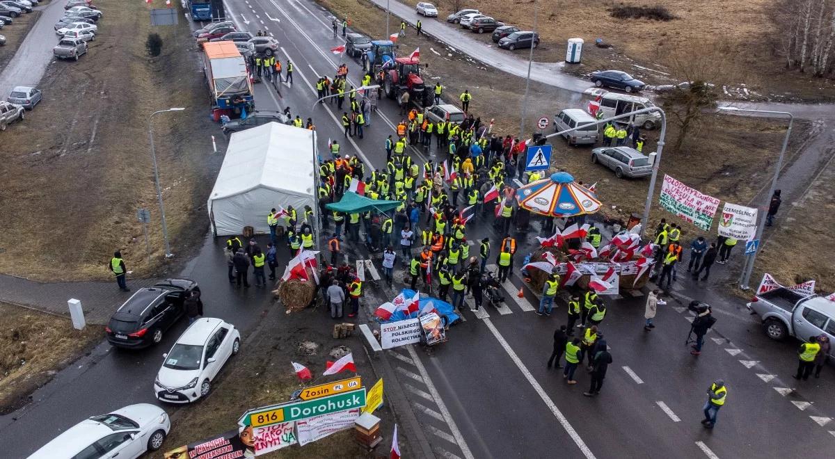 Protest rolników. Prezydent Ukrainy zapowiada: podejmiemy działania