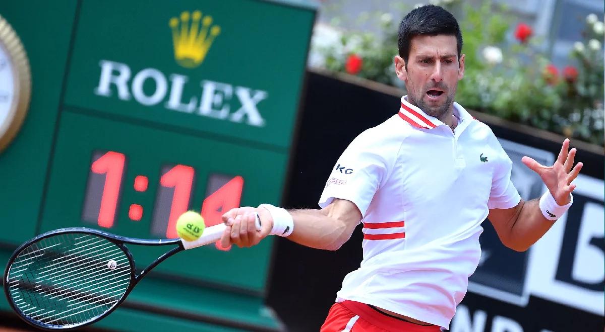 ATP Rzym: Djoković w półfinale, niespodziewana porażka Rublowa 