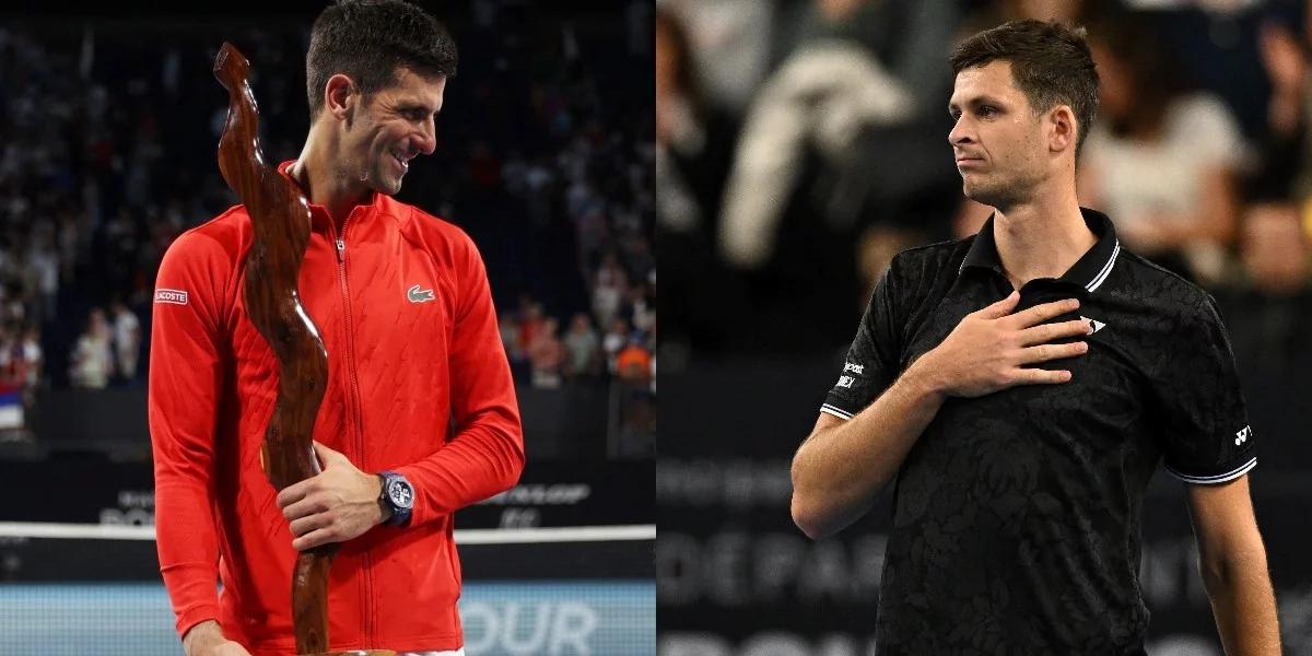 Ranking ATP. Djoković z rekordem, Hurkacz utrzymał 11. pozycję 