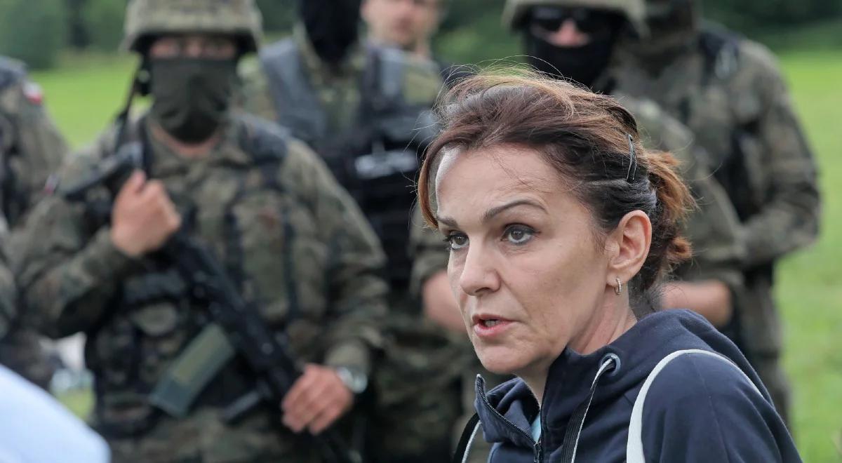 "Nie rozumieją polskiej racji stanu". Parys o politykach opozycji w Usnarzu Górnym