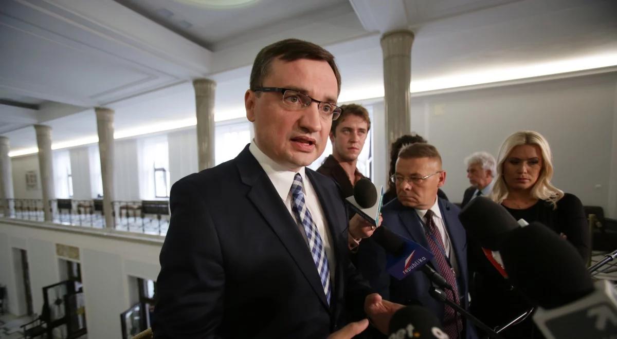 Sejm odrzucił wniosek o postawienie Zbigniewa Ziobry przed Trybunałem Stanu