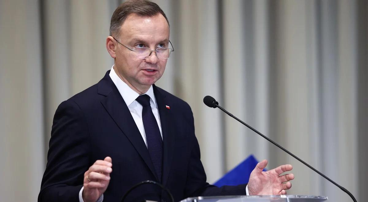 Prezydent Duda: Polska zawsze uważała, że Nord Stream godzi w bezpieczeństwo energetyczne Europy