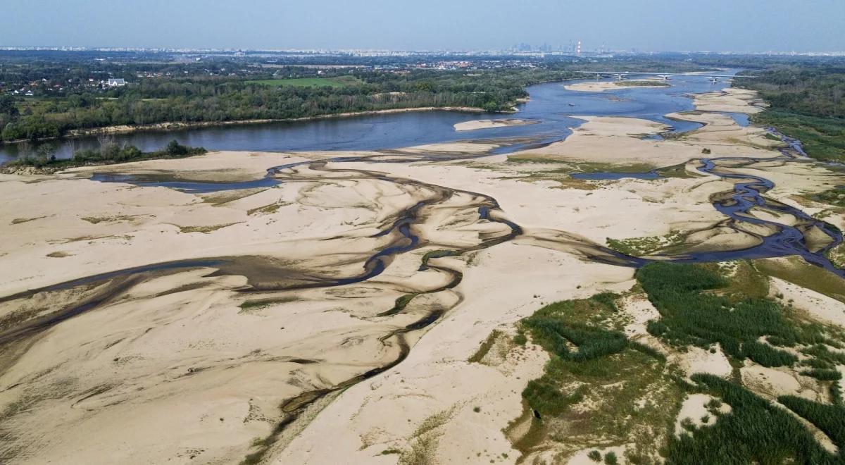 Wisła bez wody, padł kolejny alarmujący rekord