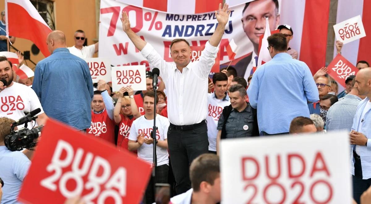 Kolejny dzień kampanii wyborczej. Prezydent odwiedzi Dolny Śląsk, premier Warmię i Mazury