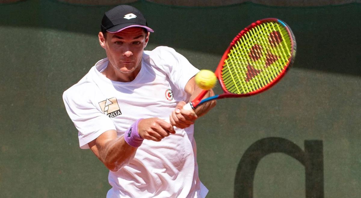 ATP s'Hertogenbosch: Kamil Majchrzak zmarnował szansę. Polak przegrał z faworytem 