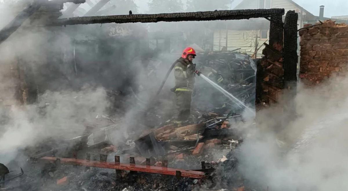 Deszcz dronów nad Ukrainą. Ostrzelano strażaków, są ofiary śmiertelne