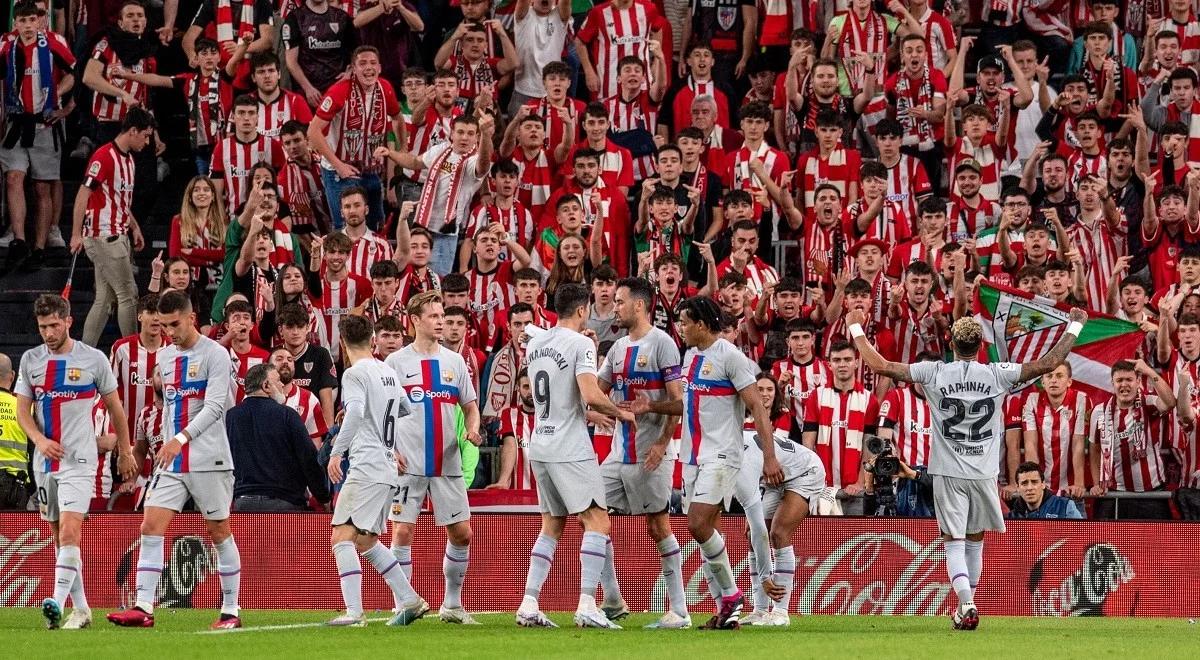 La Liga: Athletic - Barcelona. Rollercoaster w Bilbao i udany powrót "Lewego". "Blaugrana" wyszarpała zwycięstwo