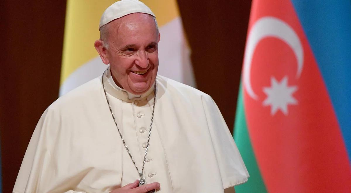 Papież w Azerbejdżanie. Apel o rozwiązanie konfliktów na Kaukazie