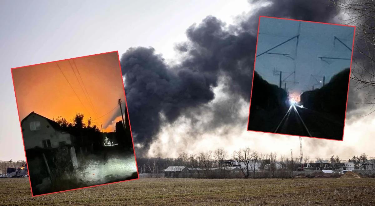 Wybuch w pociągu na Ukrainie. Ewakuowano pasażerów