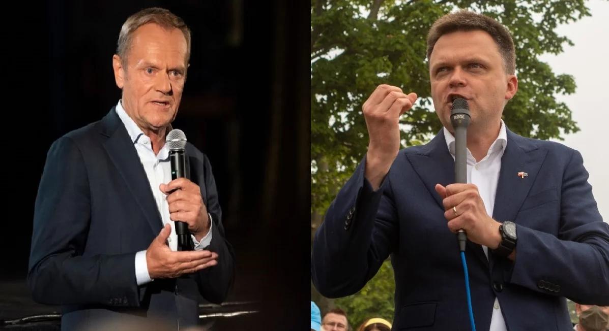 Tusk "prosi i grozi" ws. jednej listy opozycji. Hołownia porównuje PO do sekty i przestrzega przed katastrofą