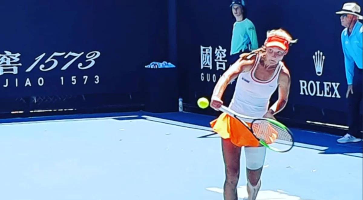 Australian Open: sukces polskiej juniorki. Weronika Baszak zagra w półfinale 