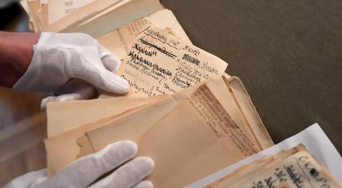 Bezcenne dokumenty, kartoteka wywiadu Armii Krajowej trafiły do IPN-u