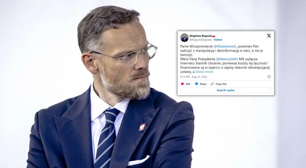 Co dalej ze Starlinkami dla Ukrainy? Bogucki odpowiada: prezydent was wyręcza