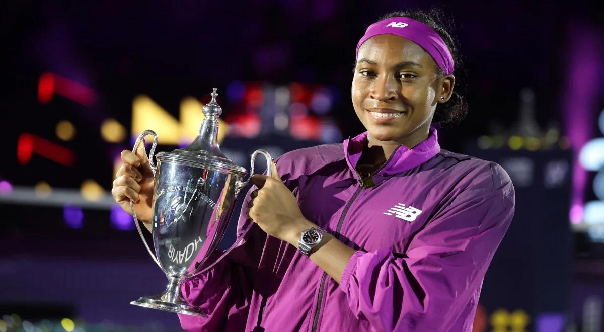 WTA Finals 2024. Iga Świątek nie obroniła tytułu. Coco Gauff wyszarpała zwycięstwo [WYNIKI]