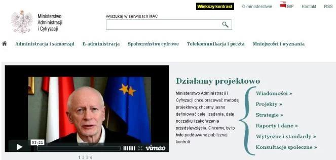  MSWiA podzielone bezprawnie? "Piękna katastrofa"