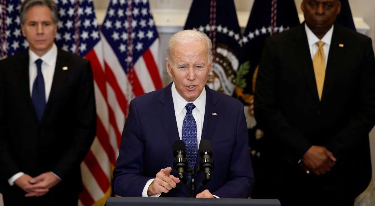 Biden: Ukraina nie zaczęła tej wojny. Gdyby rosyjskie czołgi zawróciły, wojna zakończyłaby się dzisiaj