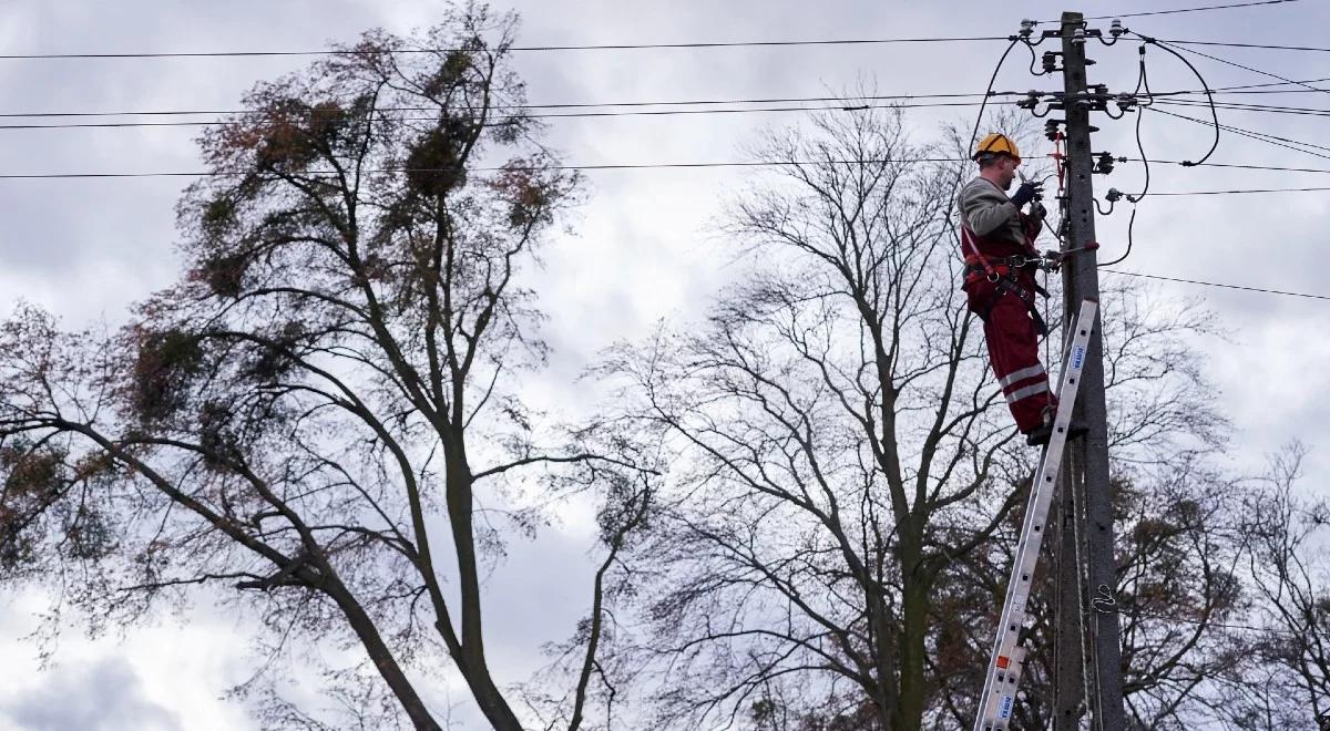 Wiatr uszkodził linie energetyczne. Masowa awaria na północy Polski