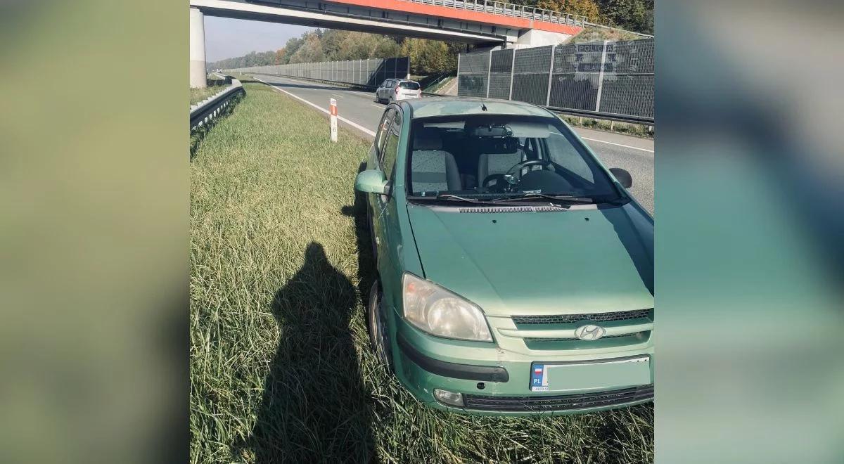 O włos od tragedii na Śląsku. Staruszek jechał autostradą pod prąd