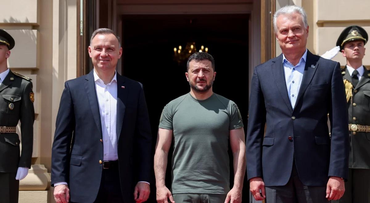 Prezydent Duda w Kijowie: robimy wszystko, aby szczyt NATO w Wilnie był decyzyjny