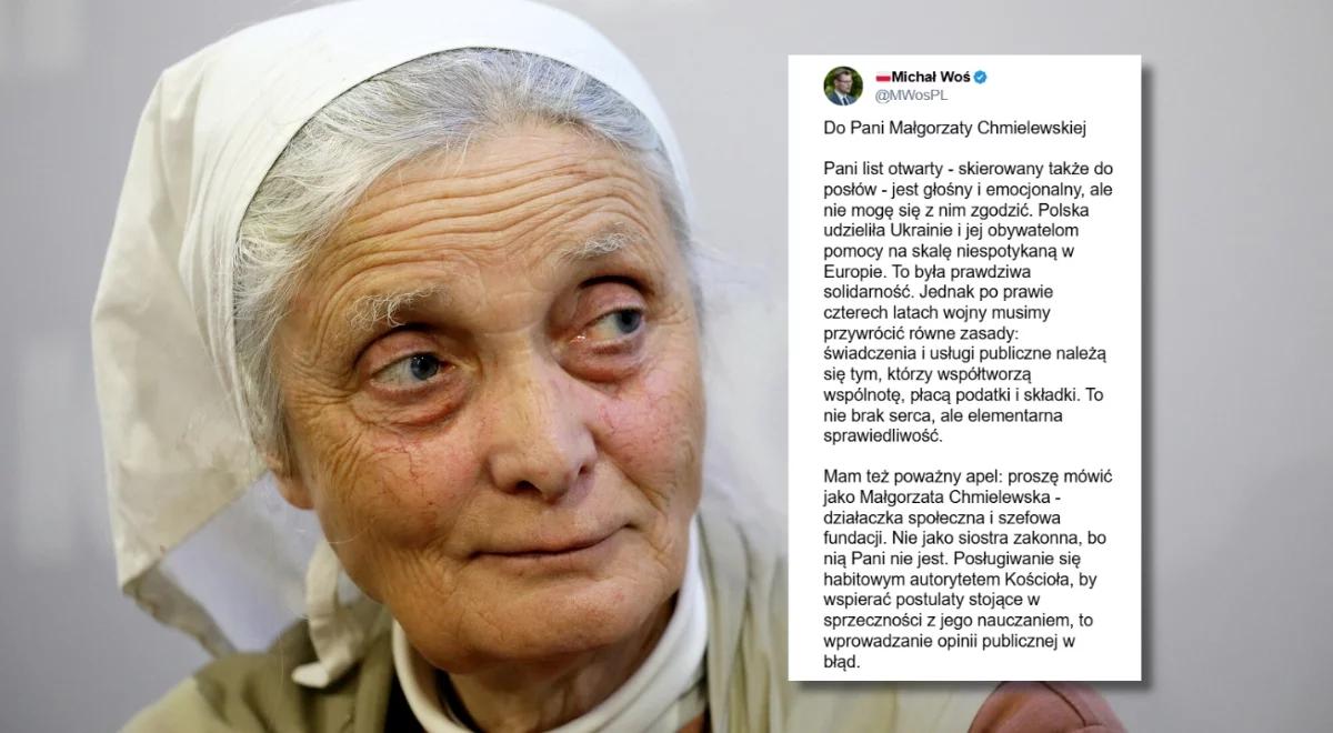 Siostra Chmielewska skrytykowała weto Nawrockiego. Poseł PiS jest oburzony