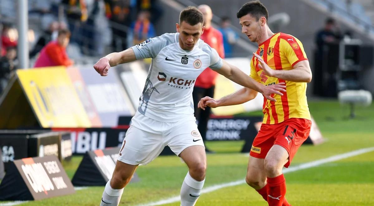 Ekstraklasa: Zagłębie wygrało mecz o "sześć punktów". Korona w trudnej sytuacji 