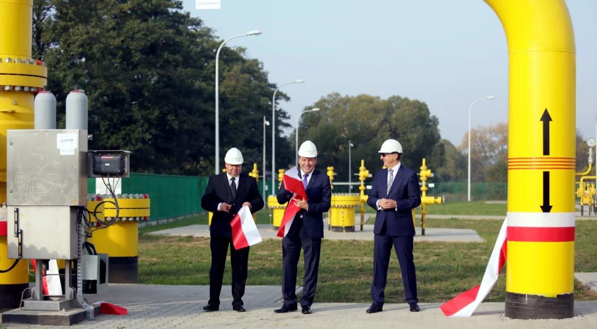 Nowy gazociąg już otwarty. "Wzmocni bezpieczeństwo energetyczne Polski"