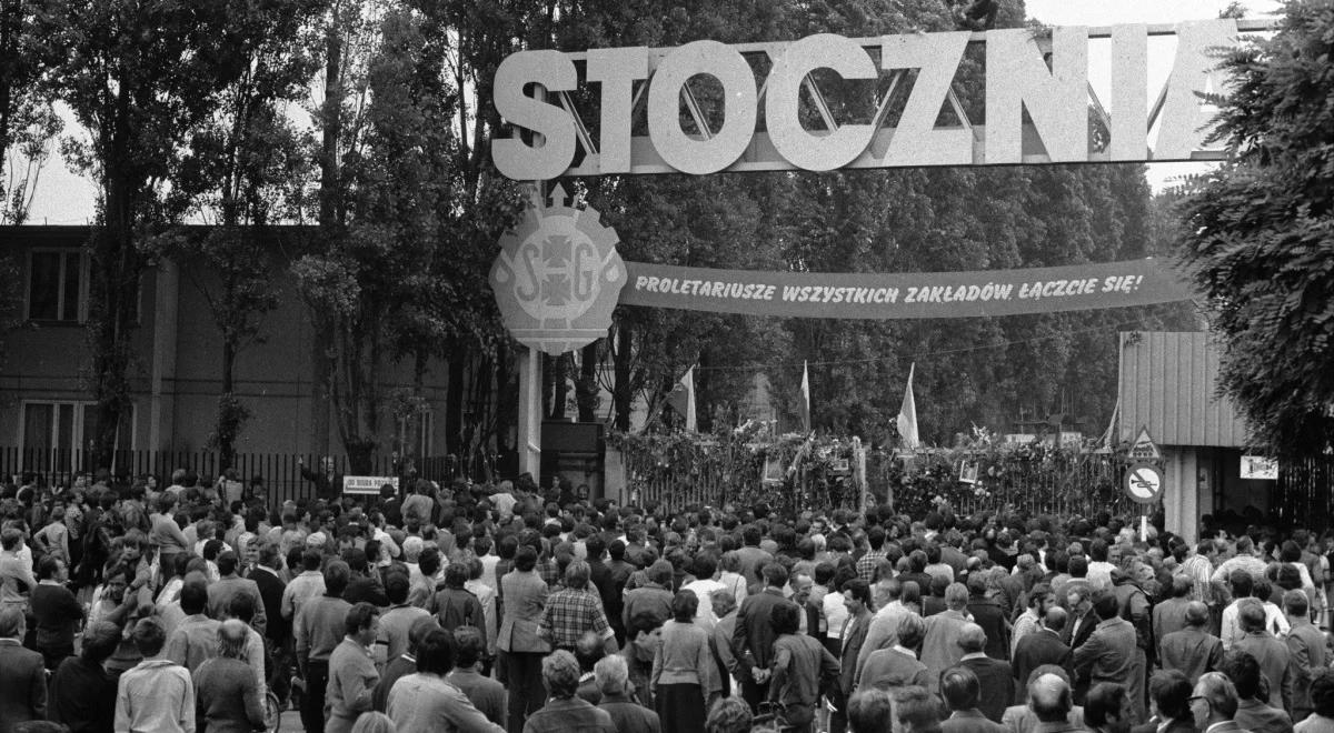 43 lata temu podpisano porozumienie w Stoczni Gdańskiej. Dr Majchrzak: to był dzień narodzin "Solidarności"