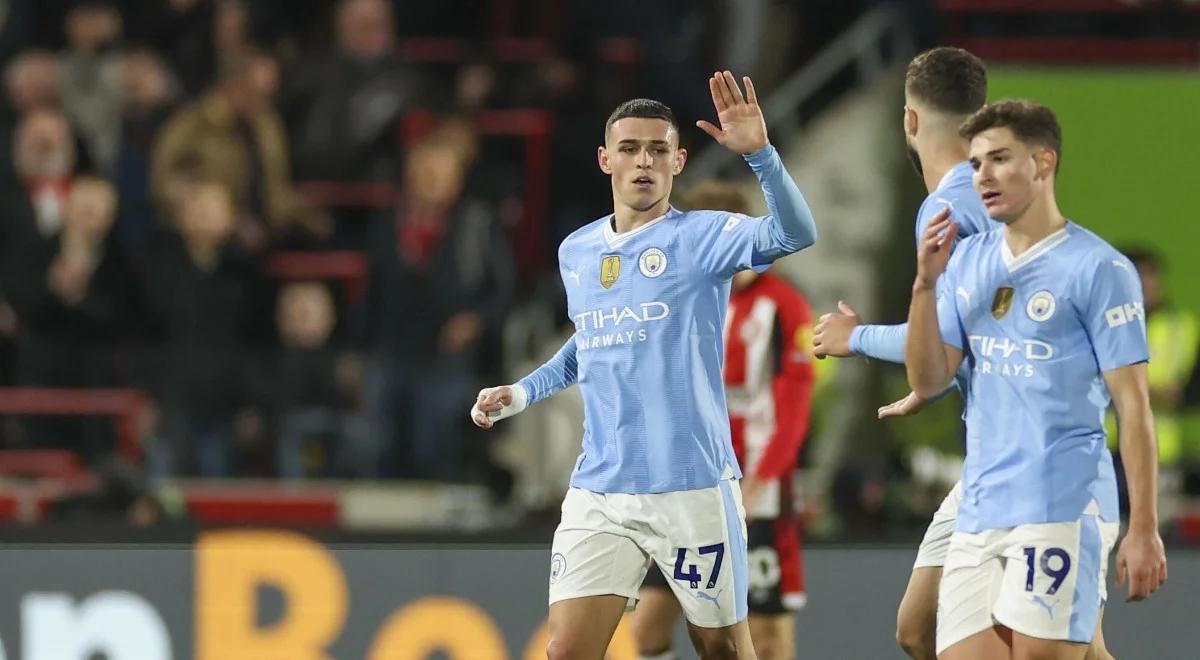 Premier League: Manchester City nie miał łatwo. Foden zniweczył nadzieje Brentford 