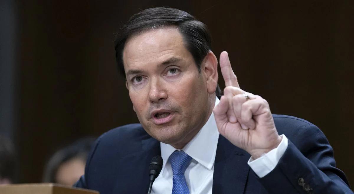 USA odcinają się od ataków na Iran. Rubio: nie jesteśmy zaangażowani