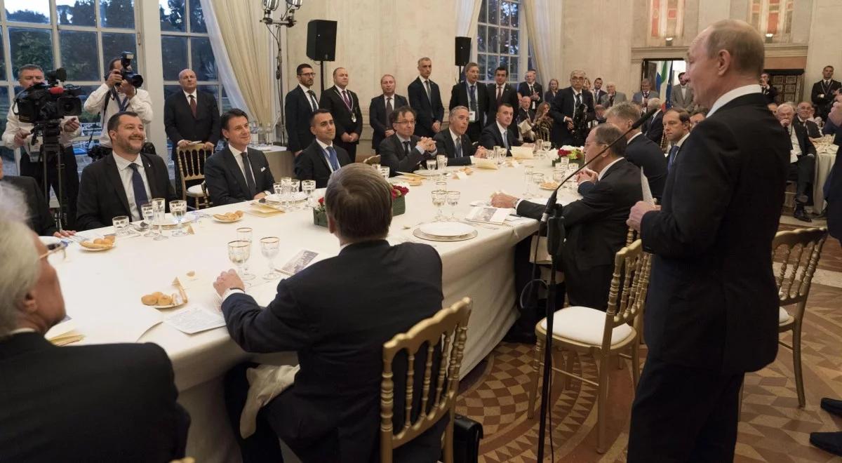 Putin i Conte mają nadzieję na przywrócenie pełnych relacji Rosji z UE 