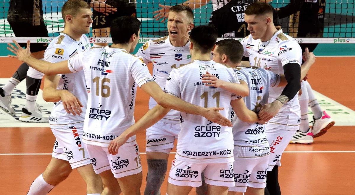 Liga Mistrzów CEV: koniec marzeń Zaksy. Porażka przy pustych trybunach