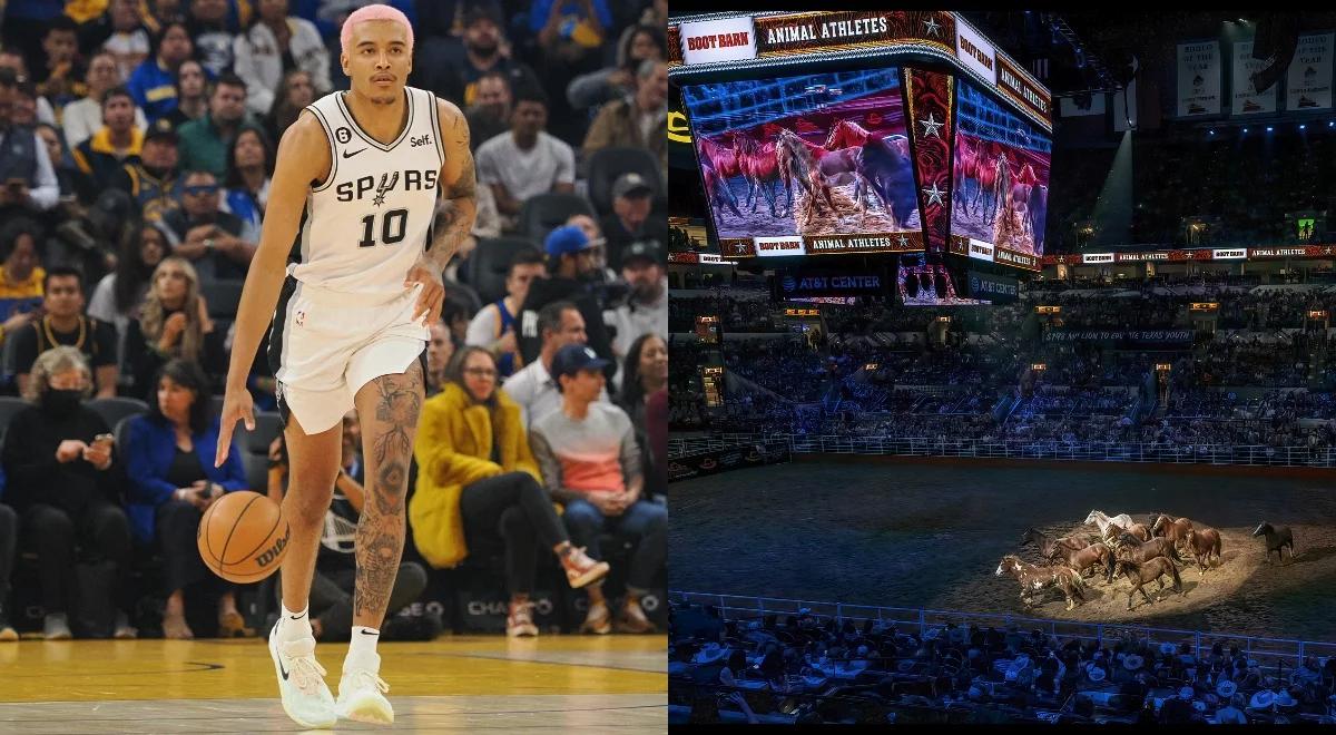 NBA: Jeremy Sochan wyruszył w długą podróż ze Spurs. San Antonio zamieni koszykówkę na rodeo