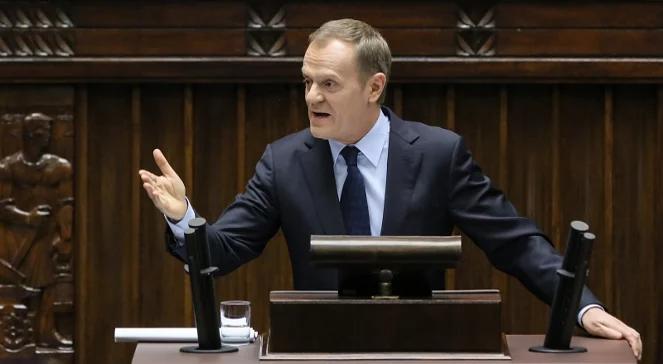 Tusk: przemówienie Kaczyńskiego gęsto utkane kłamstwami 
