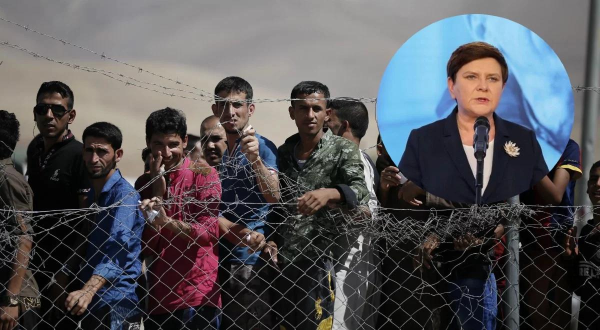 Beata Szydło: niemieckie statki zwożą tysiącami migrantów do Europy, a Scholz mówi, że nie wie skąd się biorą