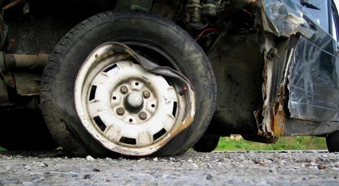 Wypadek na autostradzie A4: 10 poszkodowanych