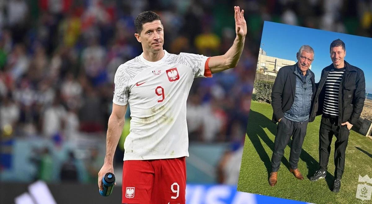 Fernando Santos nie próżnuje. Selekcjoner spotkał się z Robertem Lewandowskim