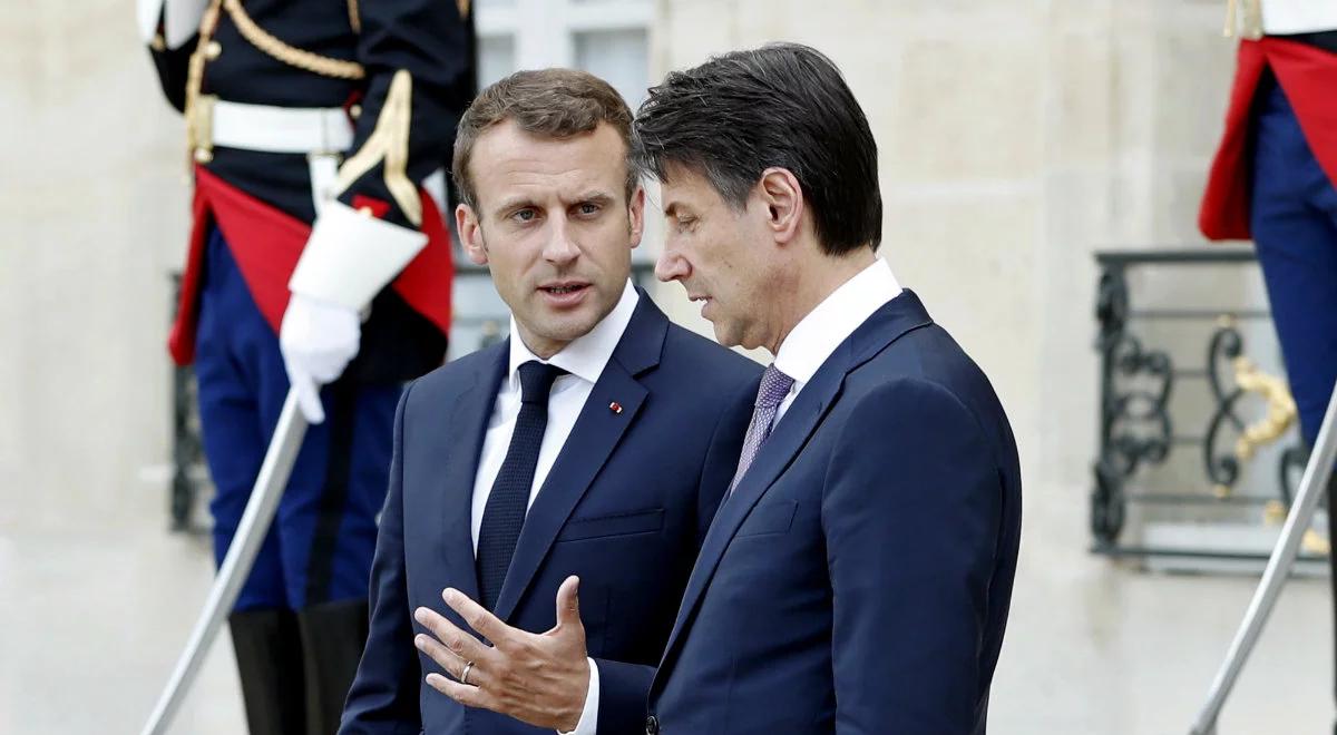 Macron i Conte chcą utworzenia centrów dla migrantów w krajach pochodzenia