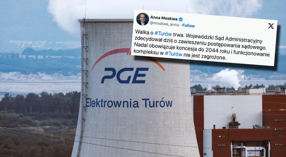 Sąd administracyjny zawiesił postępowanie ws. decyzji środowiskowej GDOŚ. Minister Moskwa: walka o Turów trwa