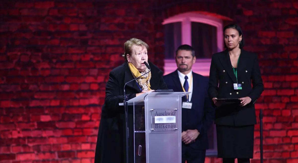 Ocalała z Auschwitz:  dziękuję Polsce, bo uczyniła z obozu miejsce pamięci znane na całym świecie
