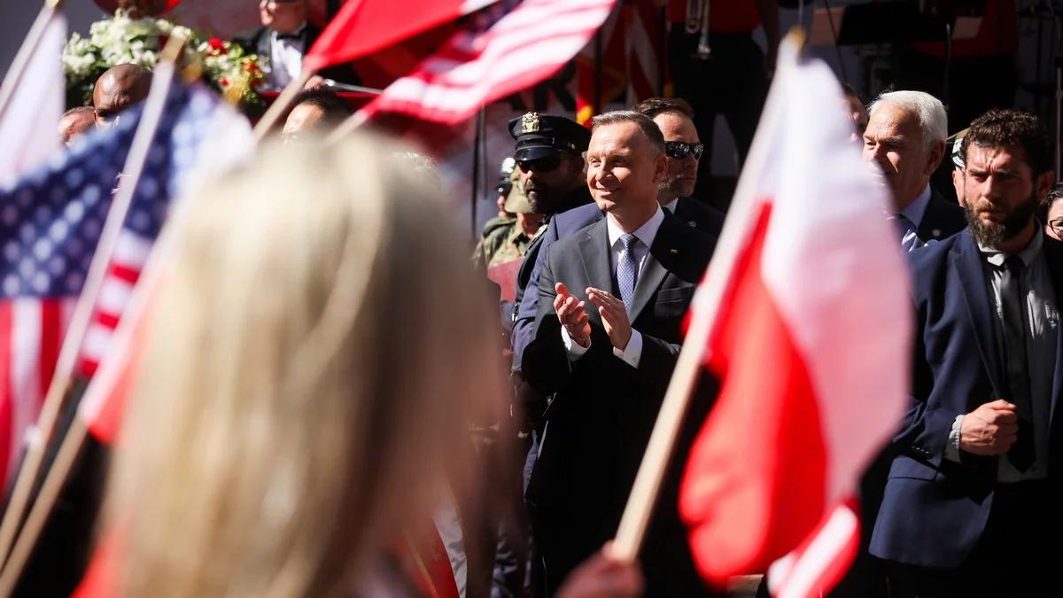 Prezydent na Paradzie Pułaskiego w Nowym Jorku. "Potrzebne nam jest wasze wsparcie"