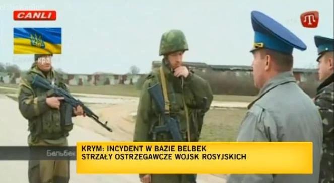 Pierwsze strzały na Krymie. Dramatyczne negocjacje w Belbeku [wideo]