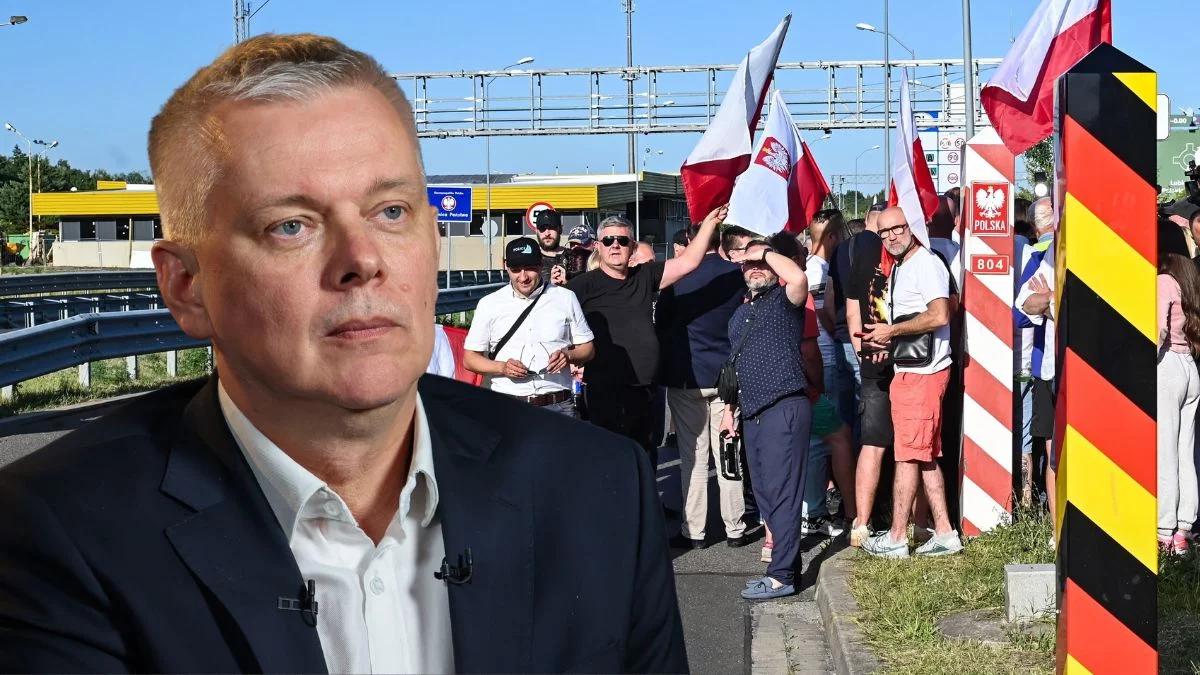 "Patrole obywatelskie" przy granicy. Siemoniak: Policja i SG będą działać twardo