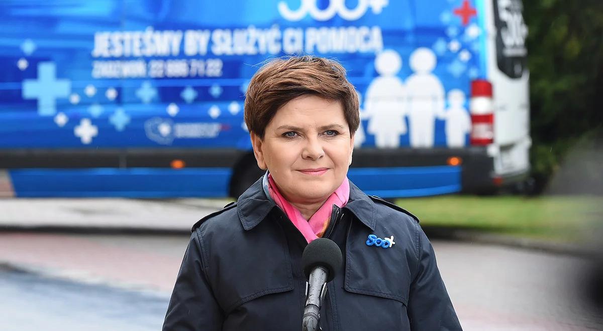 "Program 500+" już działa. Beata Szydło: dotrzymaliśmy słowa